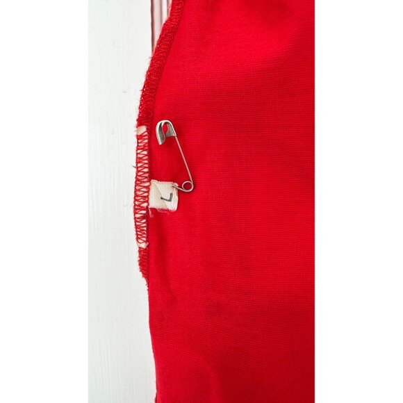 Helmut Lang Red Double Layer Tank Top 1997 Vintage Archive 90s Made In Italy L - Picture 12 of 16